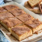 Easy Cinnamon Sugar Blondies
