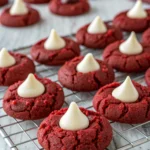 Easy Hershey's Red Velvet Blossoms Cookies