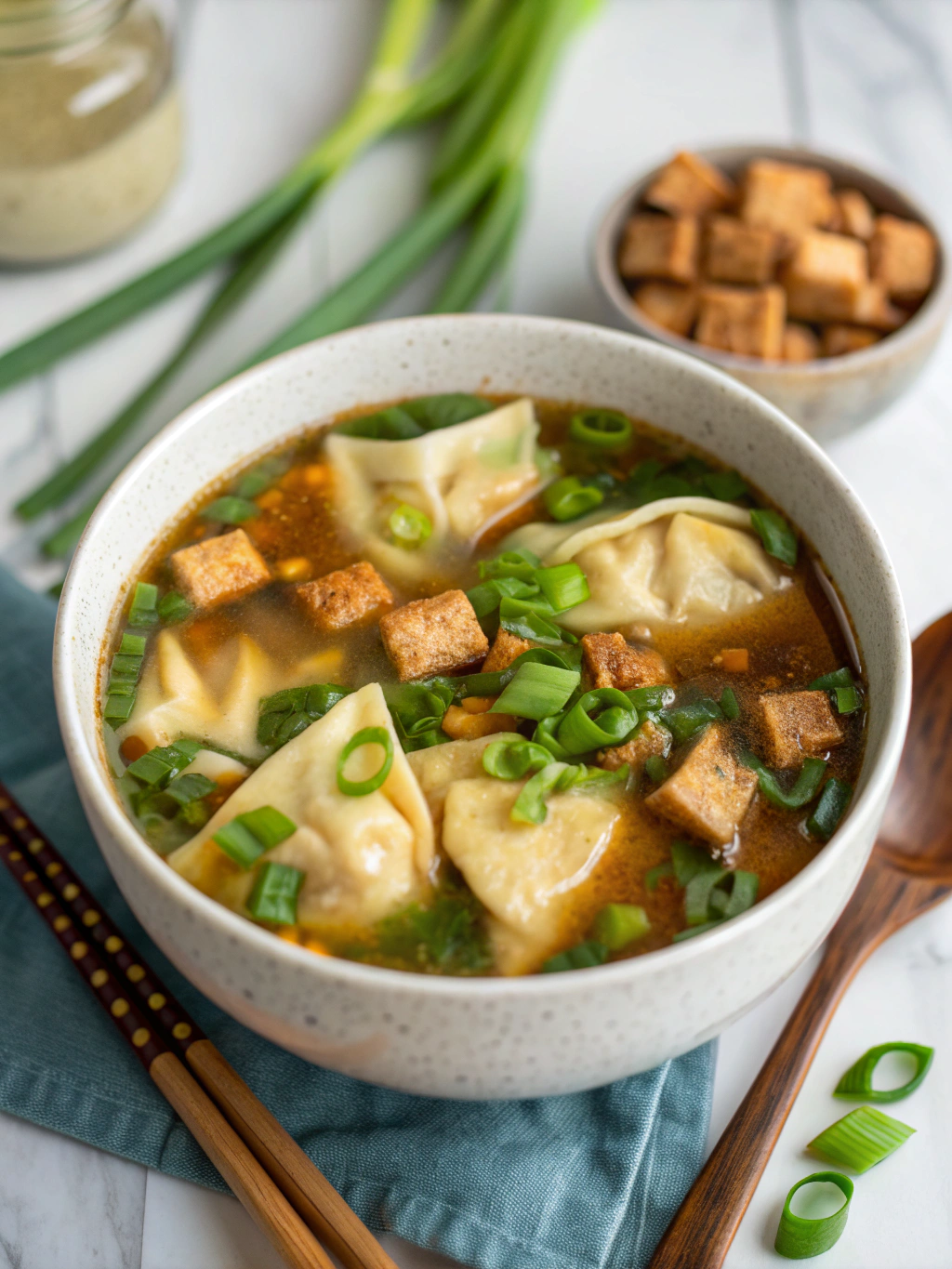 Easy Potsticker Soup Recipe Ingredients