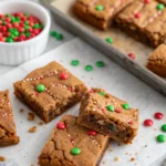 Gingerbread Cookie Bars