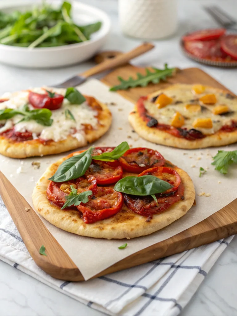 Gourmet flatbreads (small pizzas)