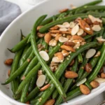 Green Beans Almondine (French Beans with Almonds)