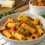 Have You Tried This Creamy Italian Sausage Rigatoni Recipe?