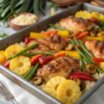Hawaiian Chicken Sheet Pan