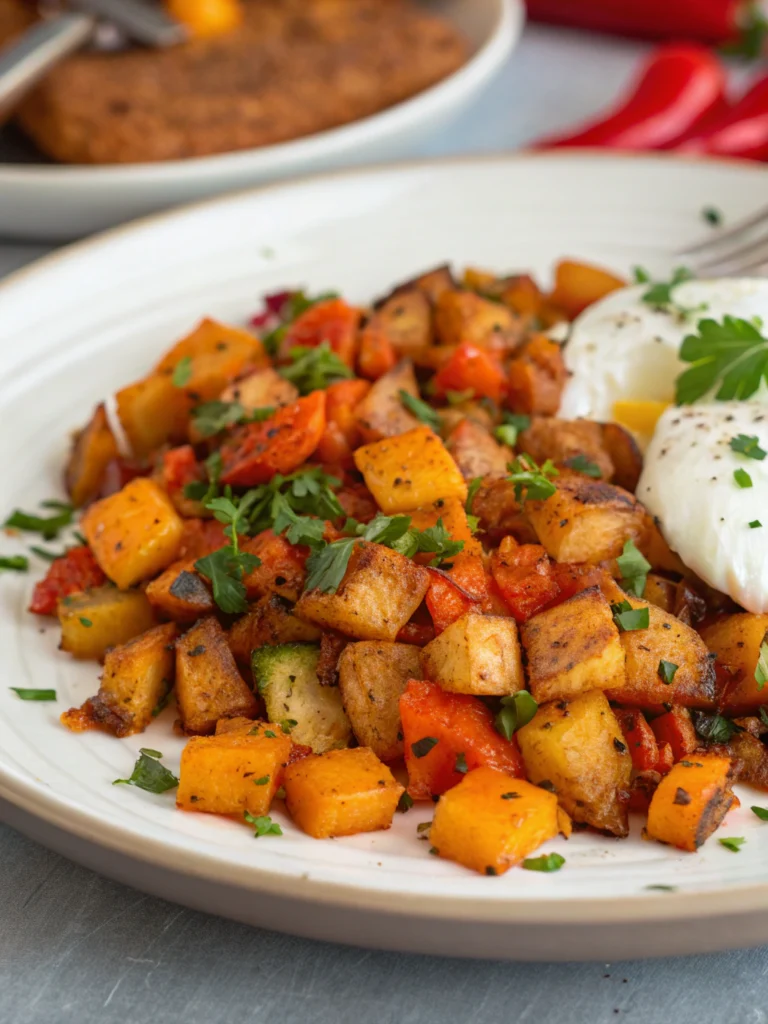 Healthy Sweet Potato Hash Browns