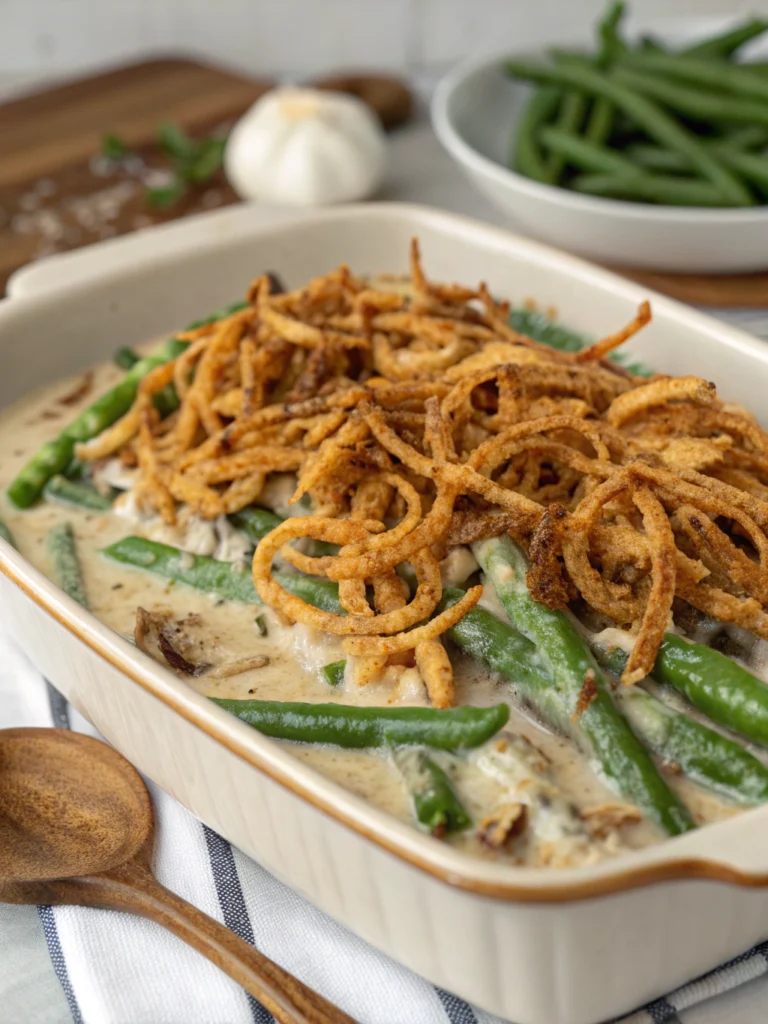 Homemade Green Bean Casserole