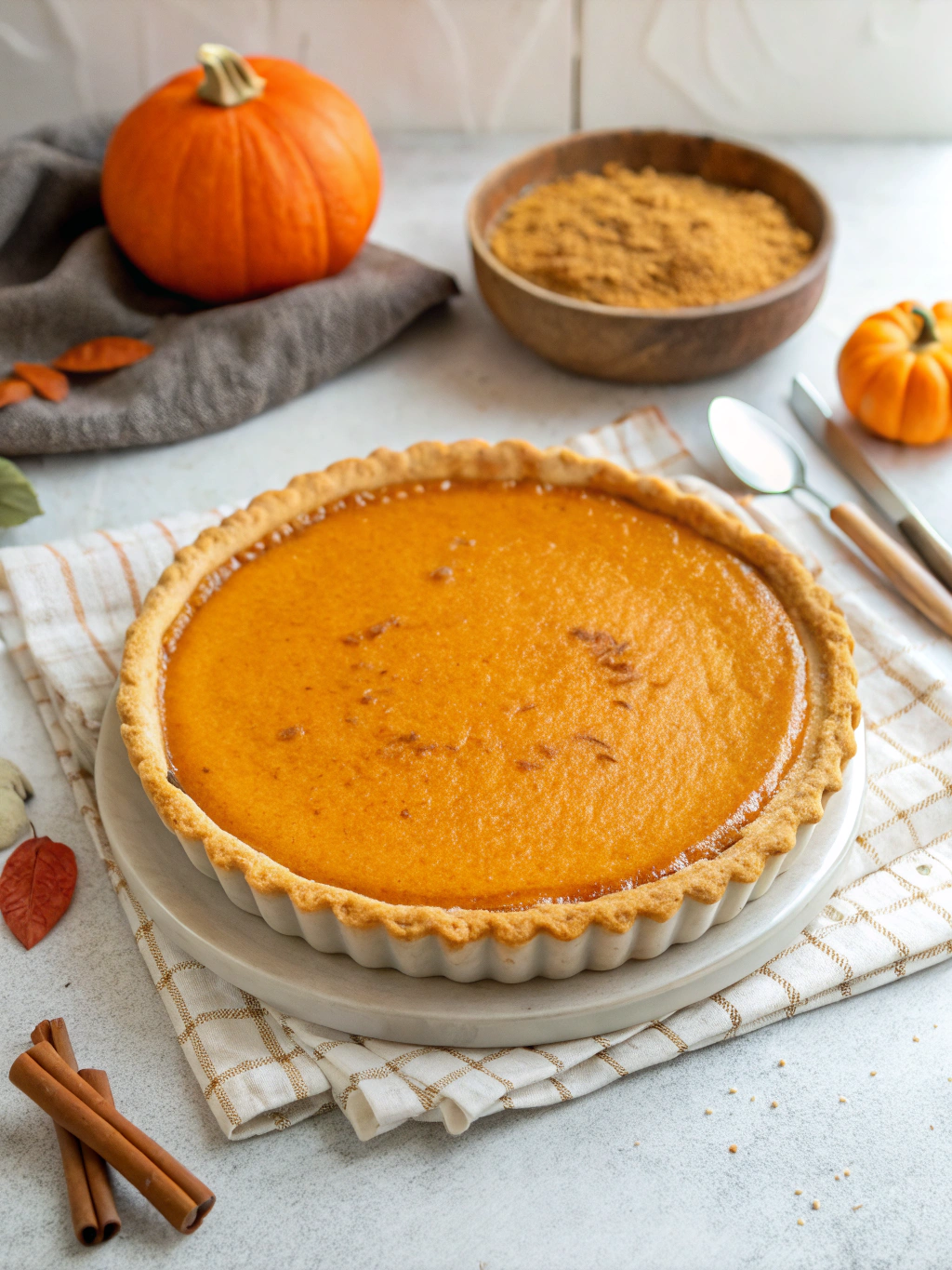 Homemade Pumpkin Pie