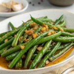 Honey Garlic Green Beans