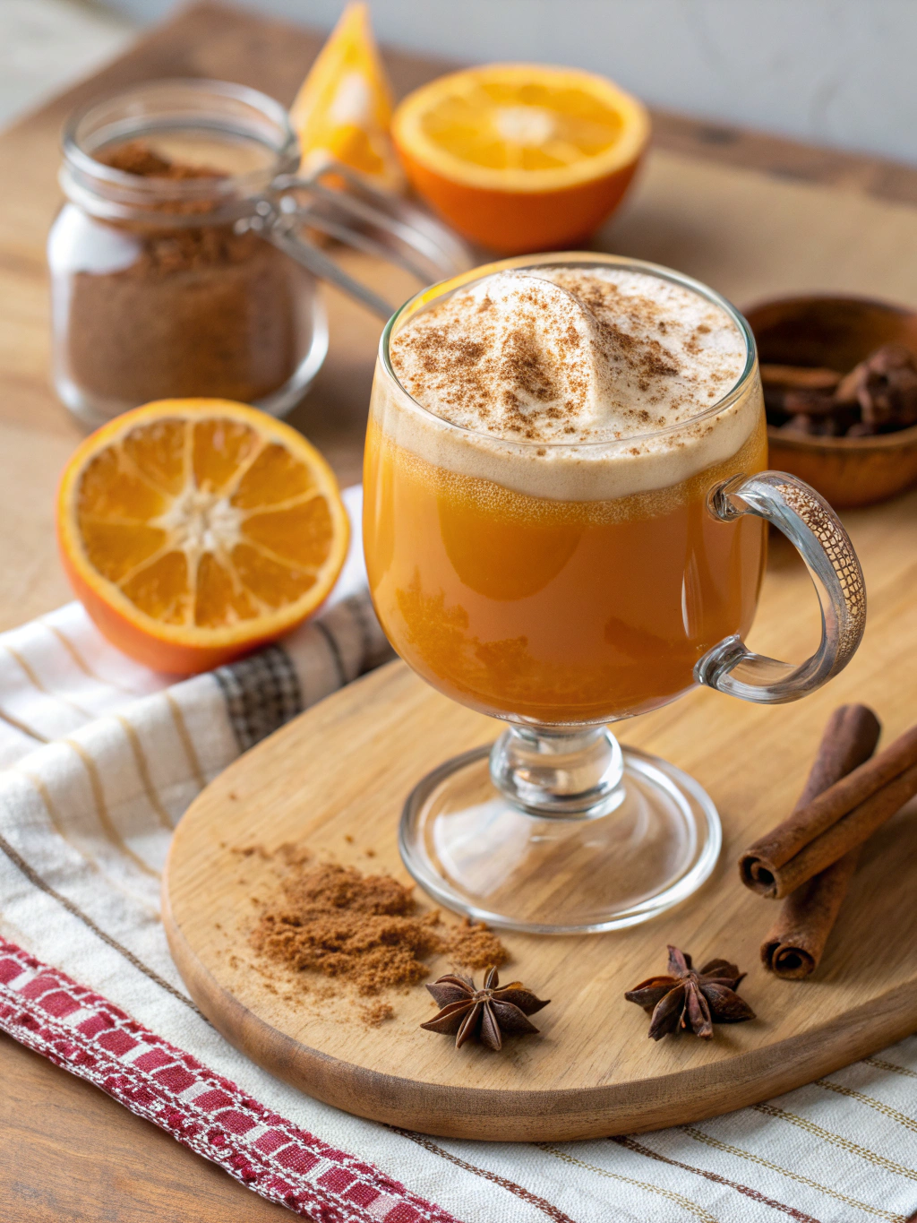 Hot Buttered Rum Cocktail