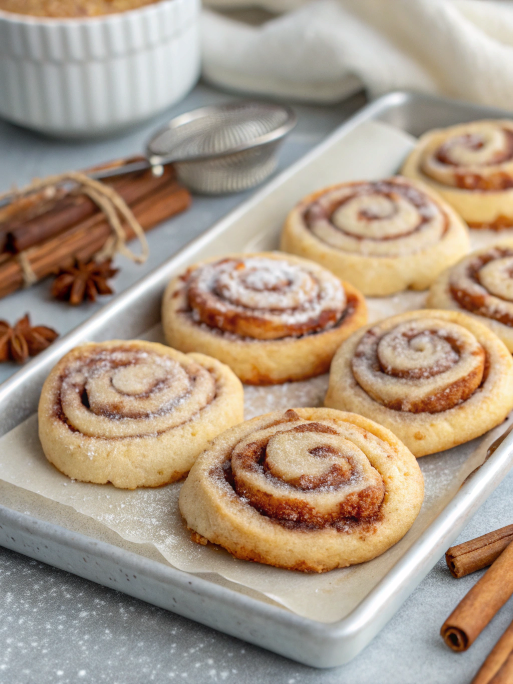 Irresistible Cinnamon Roll Cookies