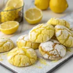 Lemon Crinkle Cookies
