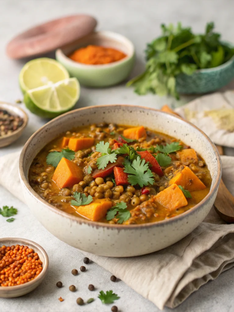Lentil & Sweet Potato Curry
