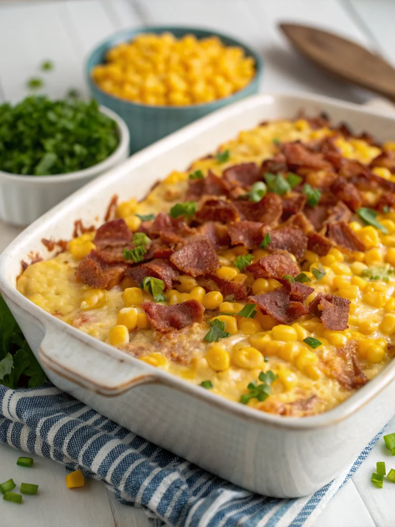 Loaded Corn Casserole