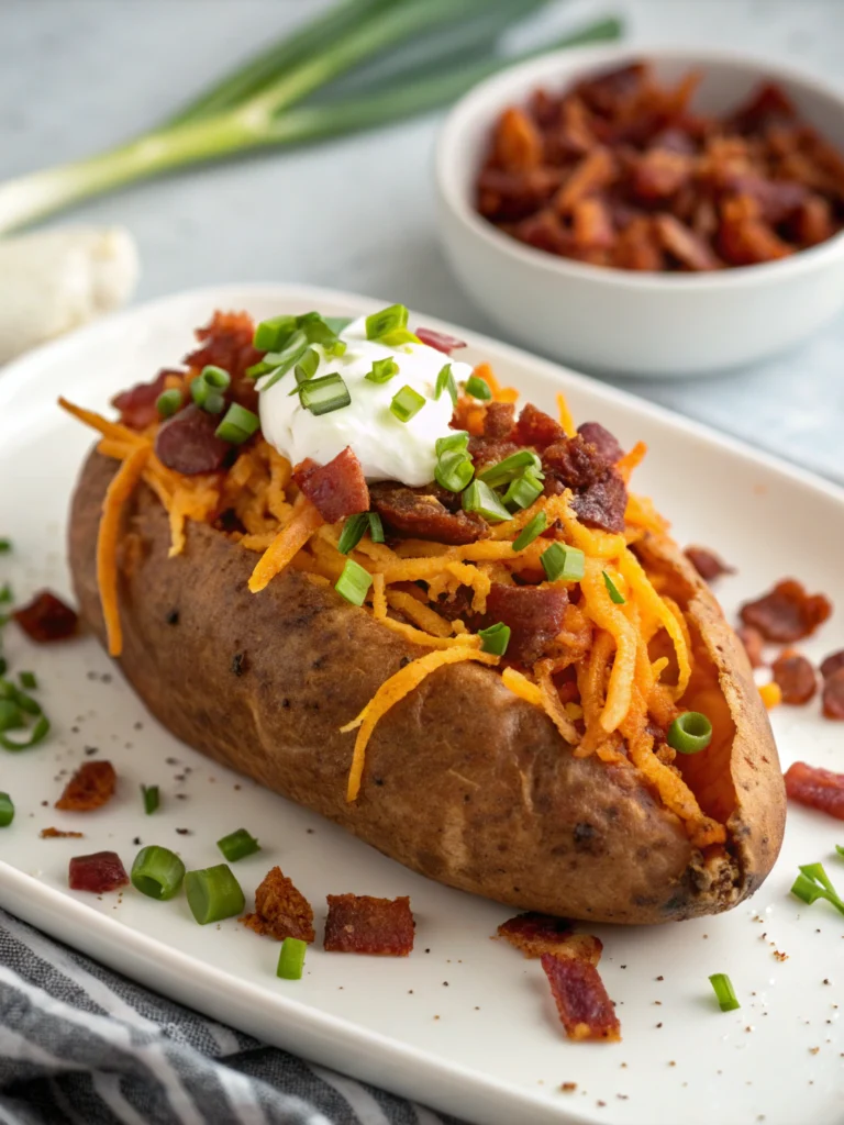 Loaded Roasted Sweet Potato