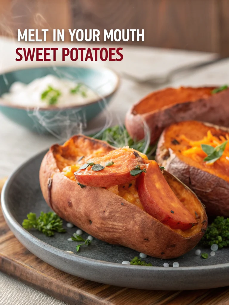 Melt in Your Mouth Sweet Potatoes