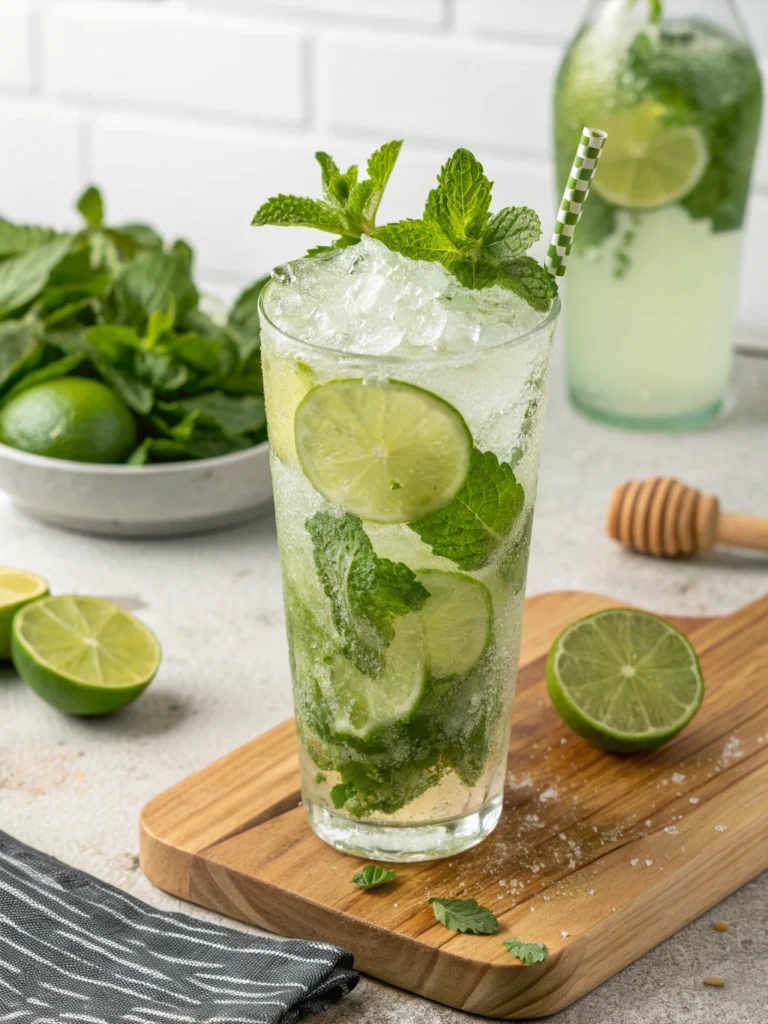 Mint-lime mojito