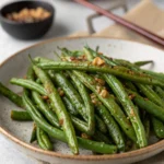 Miso Green Beans