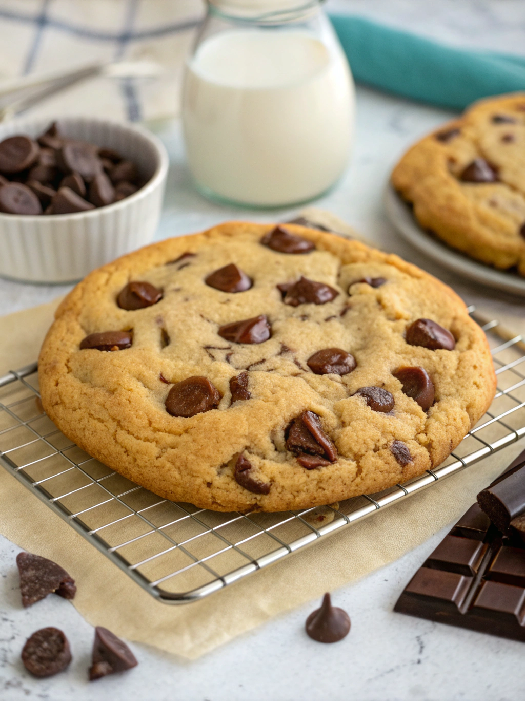 My Big Fat Chewy Chocolate Chip Cookies