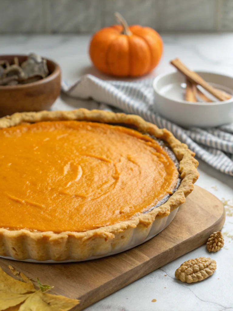 No Fail Homemade Pumpkin Pie