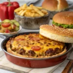 One-Pan Cheeseburger Pie Dinner