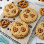 Peanut Butter Pretzel Cookies (Browned Butter Blondie)