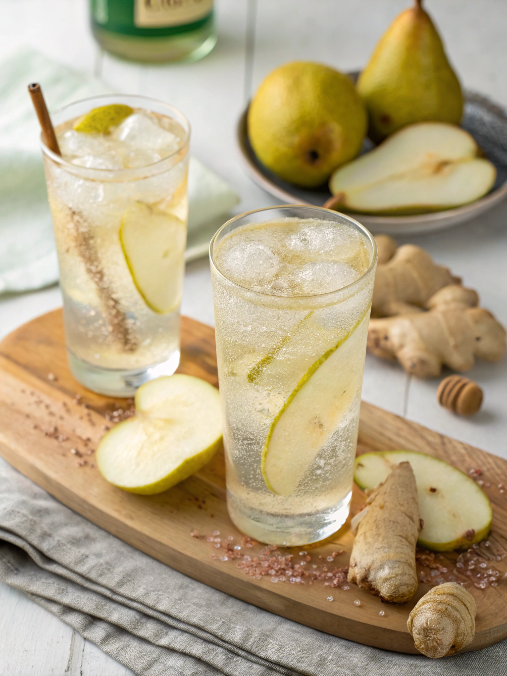 Pear & Ginger Fizz: How to Make the Best 7-Ingredient Party Drink ...