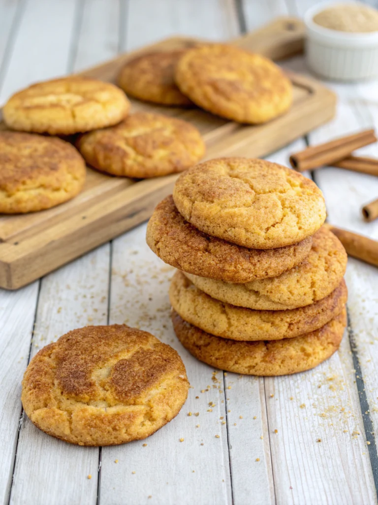 Perfectly Soft and Chewy Snickerdoodle Cookies from The Food Charlatan
