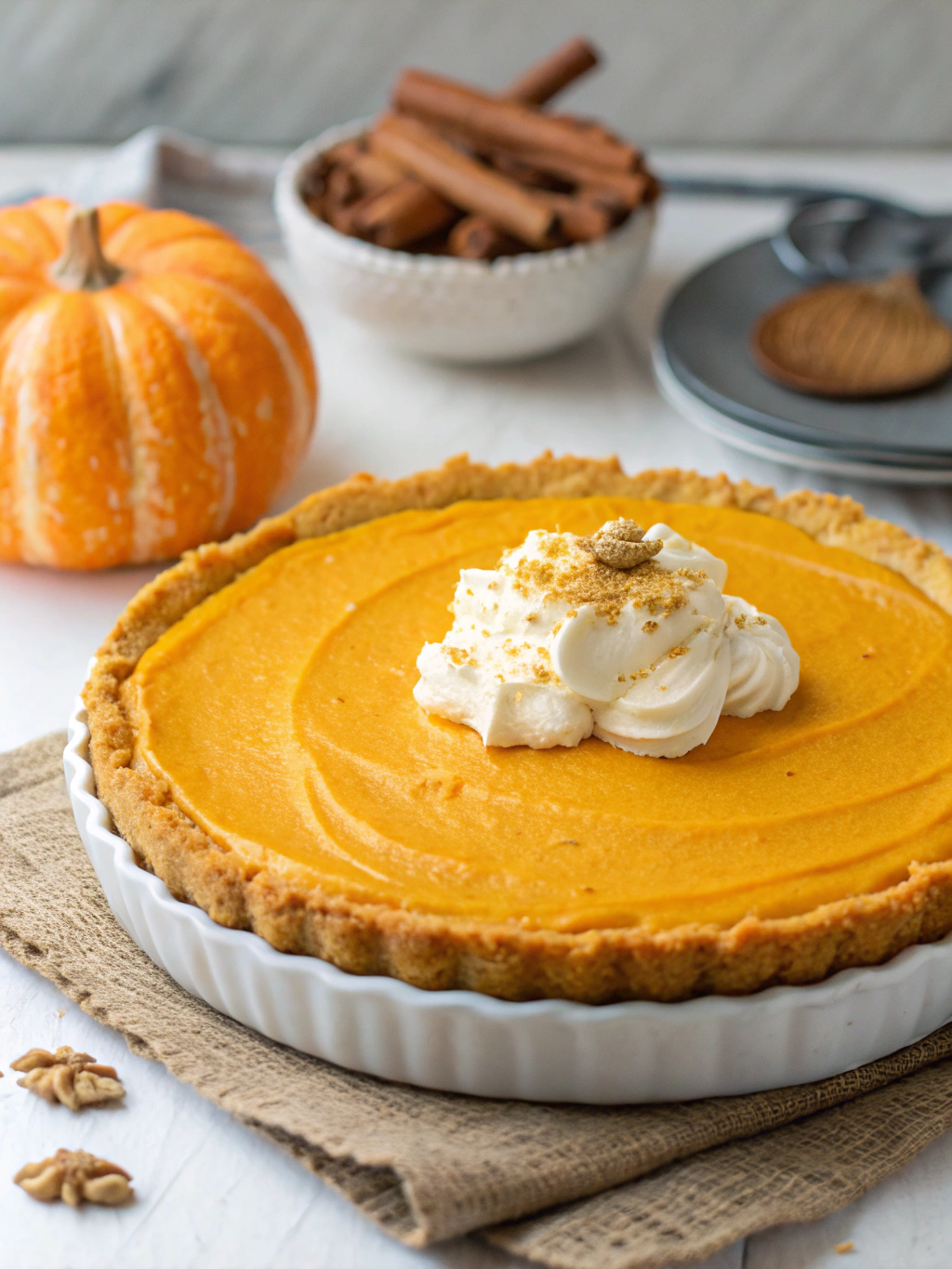 Pumpkin Mousse Pie