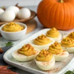 Pumpkin Patch Deviled Eggs