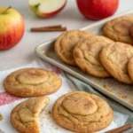 Quick Apple Cinnamon Snickerdoodle Cookies
