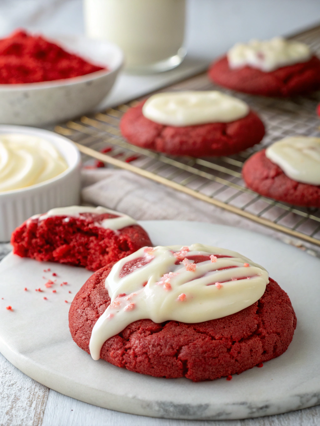 Red Velvet Cookies