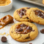 Salted Caramel Chocolate Cookies