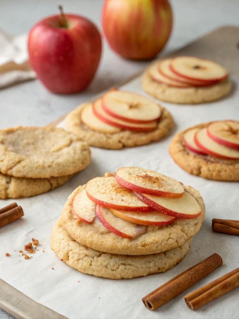 Simple Apple Cinnamon Cookies