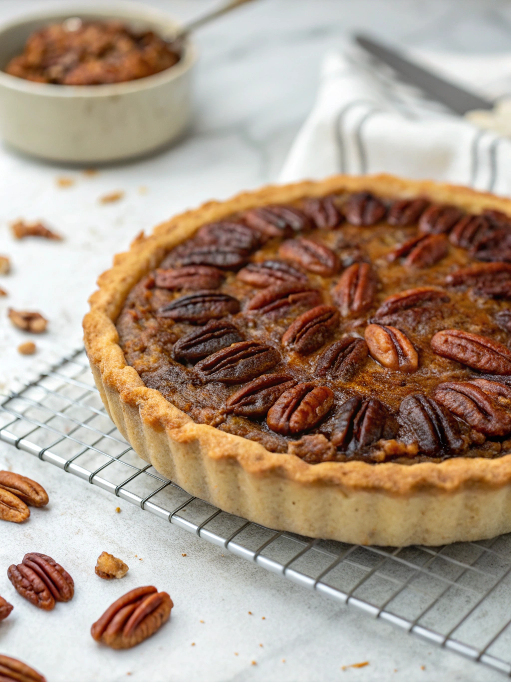 Simple Pecan Pie Without Corn Syrup: 5 Step Recipe for Classic Indulgence