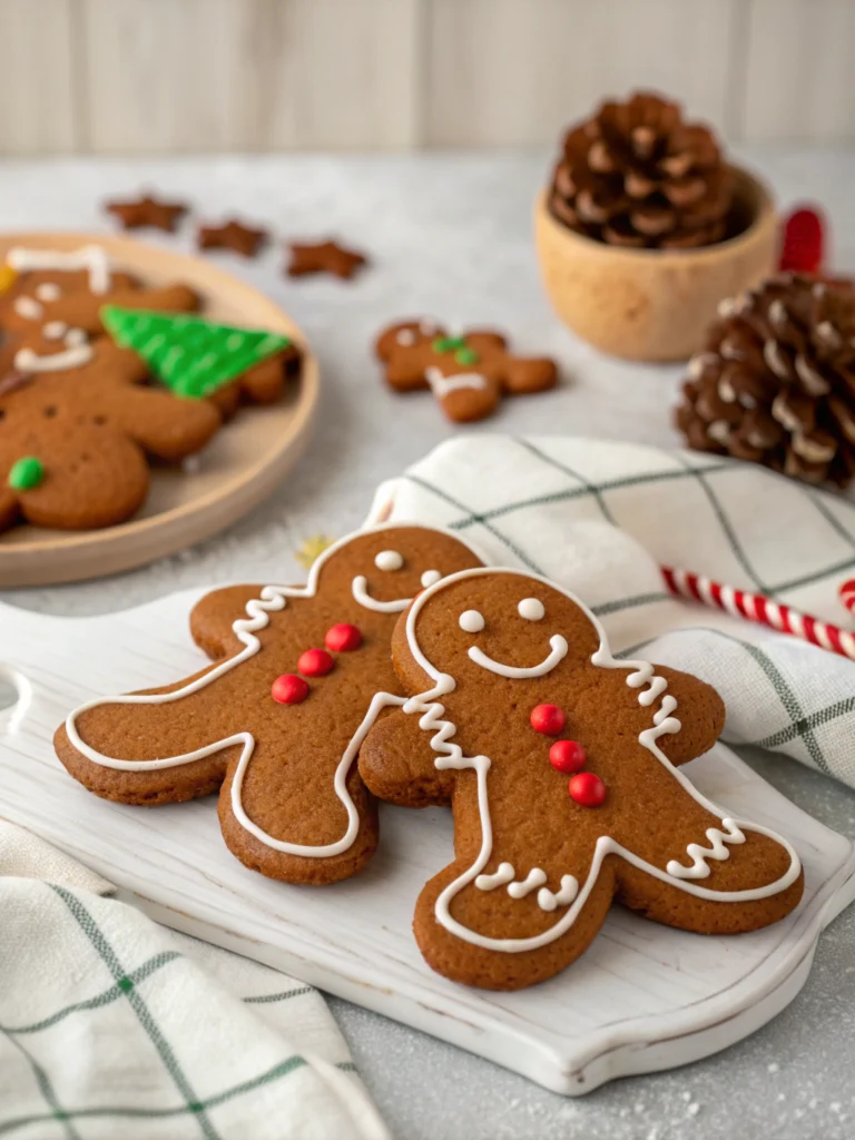Soft & Chewy Gingerbread Men Cookies Recipe