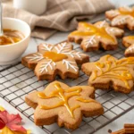 Soft Gingerbread Cookies with Maple Glaze