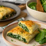 Spanakopita (Greek spinach & cheese pastry)