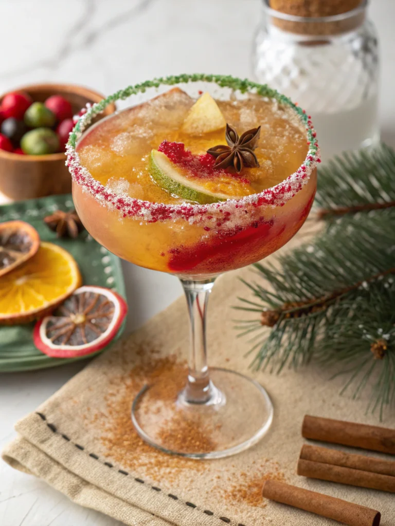 Spiced Christmas Margarita