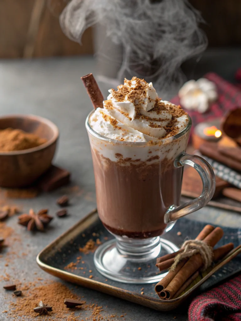 Spiked hot chocolate