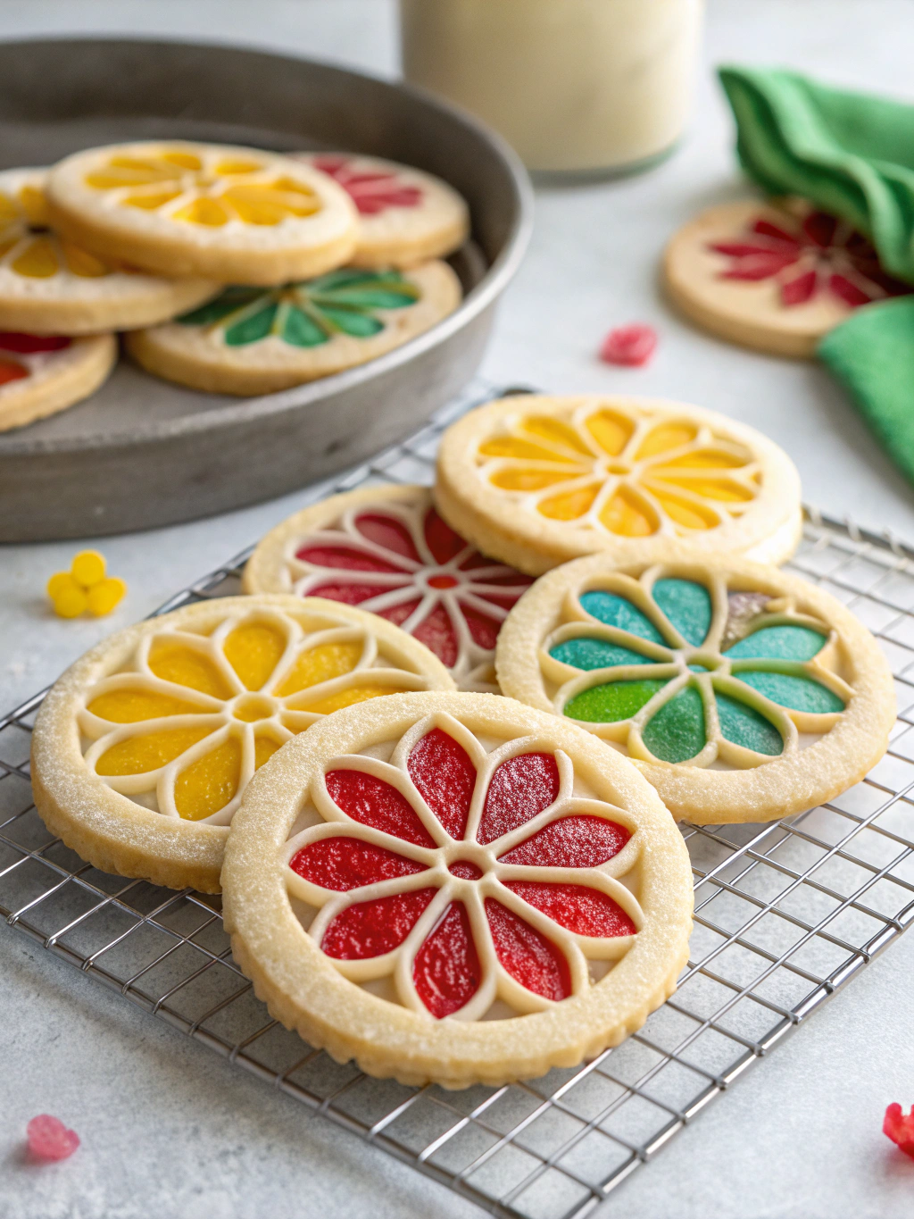 Stained Glass Cookies