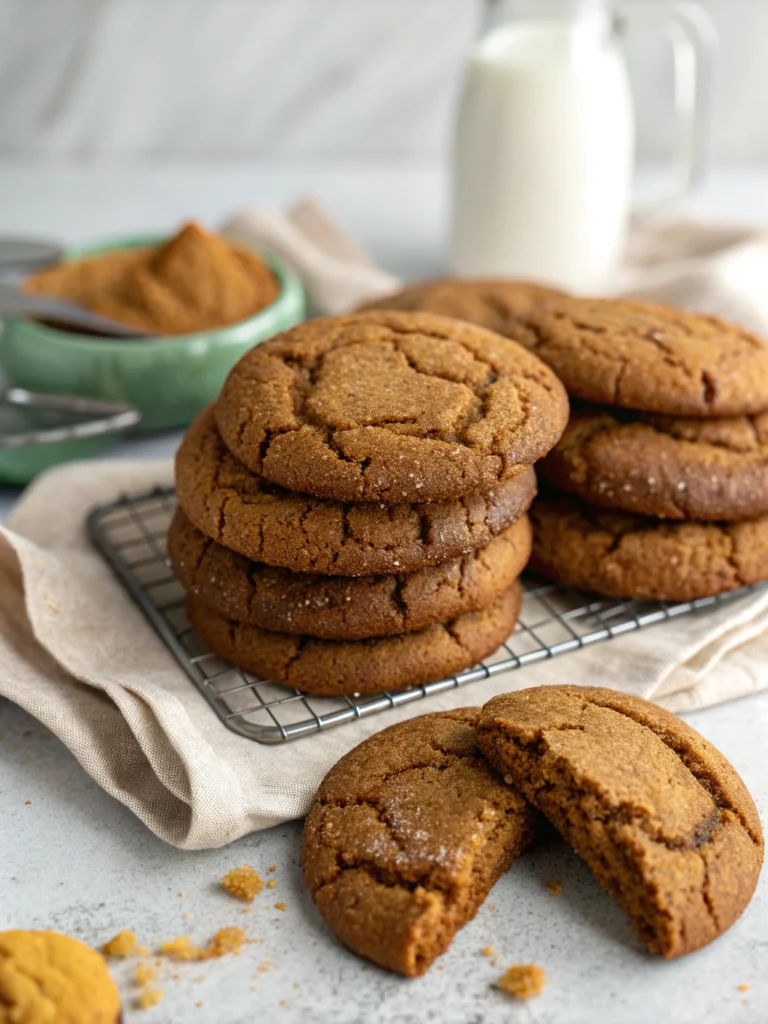 Super Soft Molasses Cookies