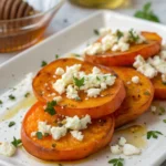 Sweet Potato Recipes: Honey Feta Sweet Potato Rounds