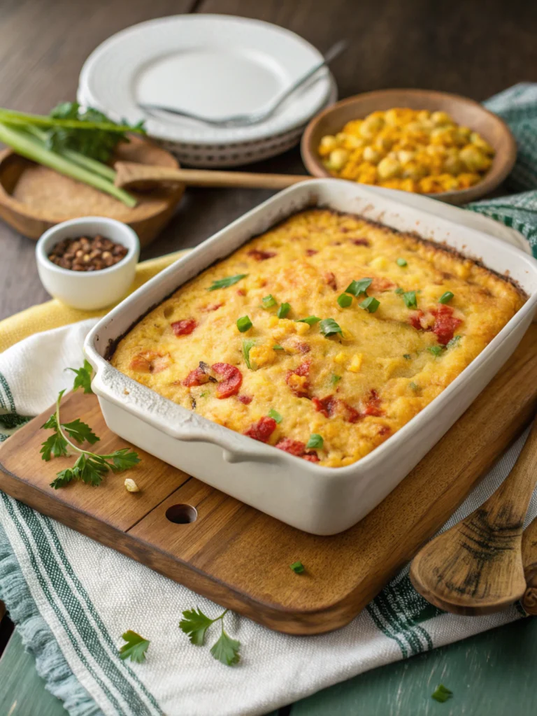 THE best Cornbread Casserole Recipe Recipe