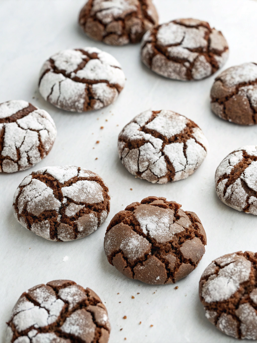 Chocolate Crinkle Cookies