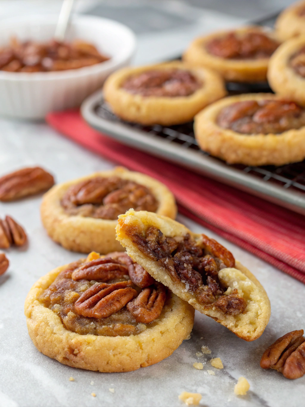 The Best Pecan Pie Cookies: A Crumbl Copycat Cookie in 6 Easy Steps