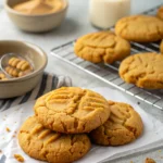 Thick and Chewy Peanut Butter Cookies