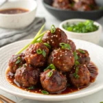 30-Minute Mongolian Beef Meatballs