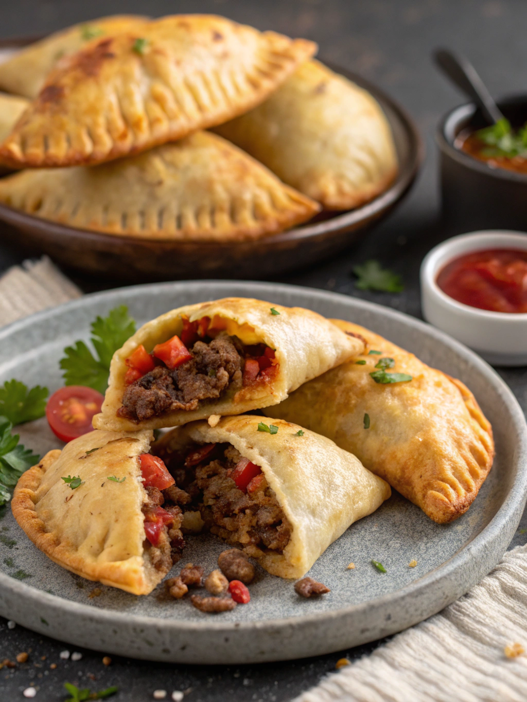Air Fryer Beef Empanadas
