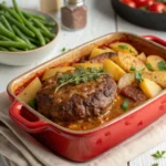 Amish Hamburger Steak Bake Recipe