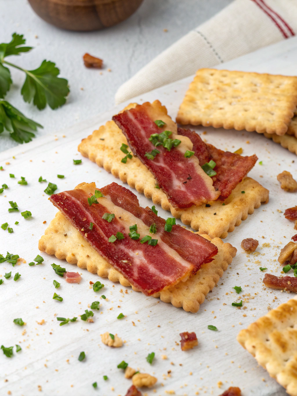 Bacon Crackers